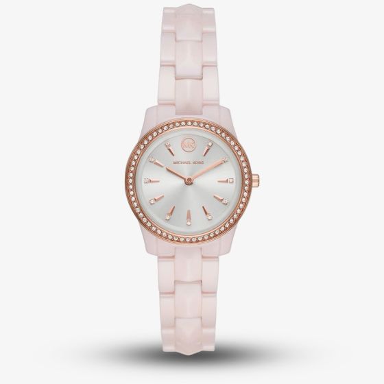 Michael Kors Ladies Runway Ceramic Watch MK6841
