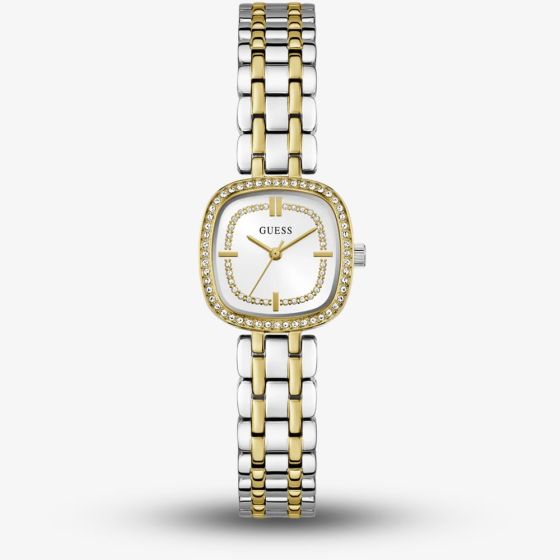 Guess Ladies Hazel Two-Colour Crystal Bracelet Watch GW1018L3