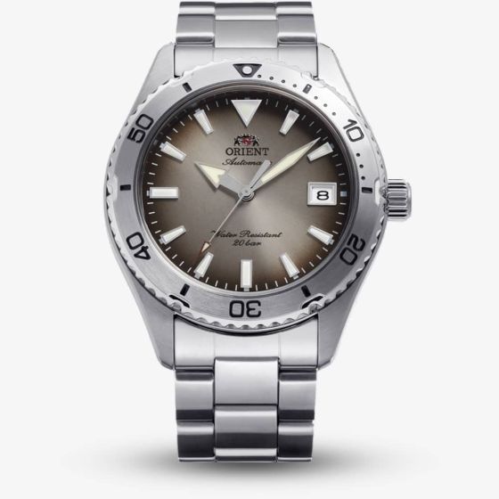 Orient Unisex Limited Edition Mako 40 Grey Dial Bracelet Watch RA-AC0Q16N
