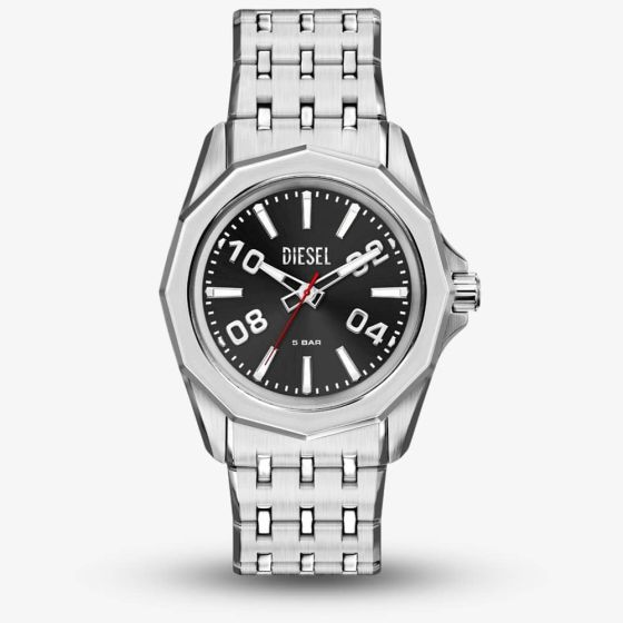 Diesel Mens Stinger Black Dial Bracelet Watch DZ2245