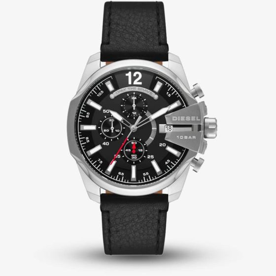 Diesel Mens Baby Chief Chronograph Black Dial Watch DZ4592