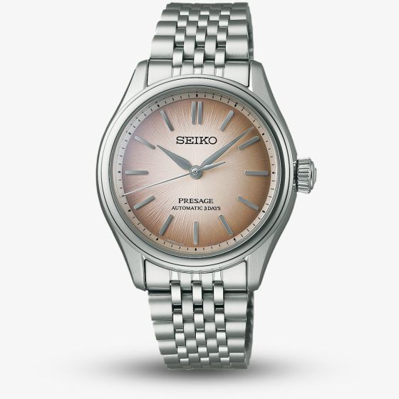 Seiko Unisex Presage Classic Fushi Iro Brown Dial Watch SPB523J1