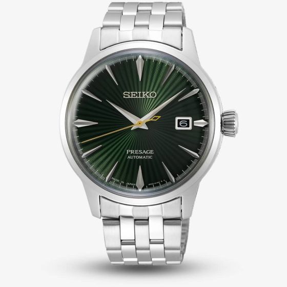 Seiko Mens Presage Cocktail Time Mockingbird Watch SRPE15J1