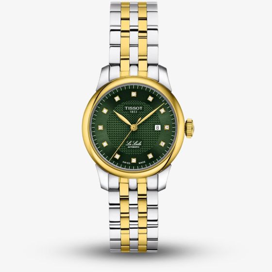 Tissot Ladies Le Locle Gold Plated Two Colour Bracelet Watch T006.207.22.096.01