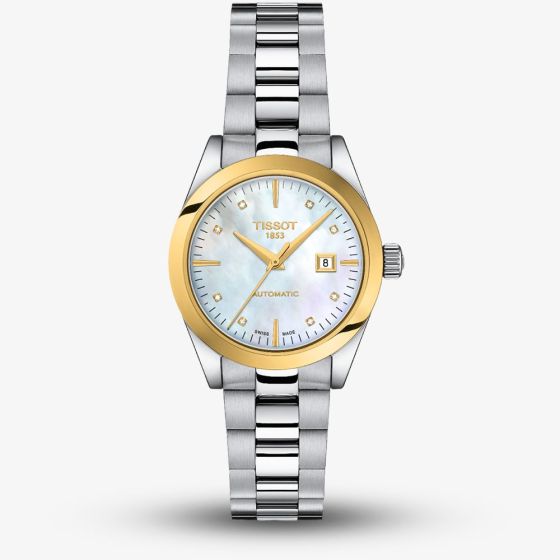 Tissot Ladies T-My Lady Gold Two Colour Bracelet Watch T930.007.41.116.00