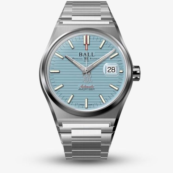 BALL Mens Roadmaster Perseverer Blue Dial Watch NM9050C-S1-IBE