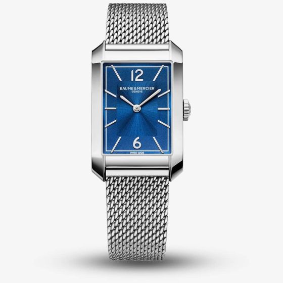 Ex-Display Baume & Mercier Mens Hampton Mesh Watch 10671