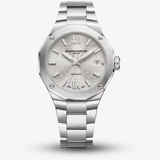 Ex-Display Baume & Mercier Riviera Silver Dial Watch BM0A10615