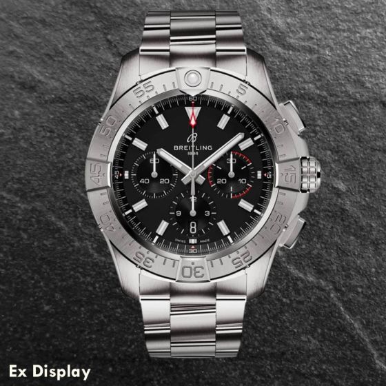 Ex-Display Breitling Avenger B01 Chronograph 44 Black Watch AB0147101B1A1