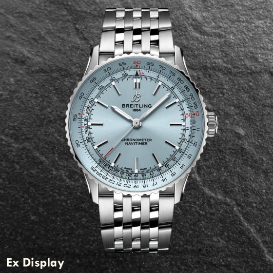 Ex-Display Breitling Navitimer Automatic 41 Ice Blue Watch A17329171C1A1