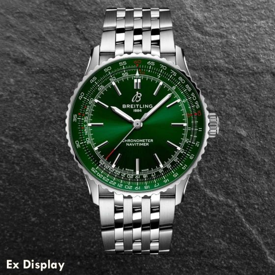 Ex-Display Breitling Navitimer Automatic 41 Green Watch A17329371L1A1