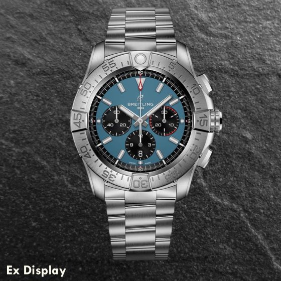 Ex-Display Breitling Super Avenger Chronograph Watch EB0148101C1E1