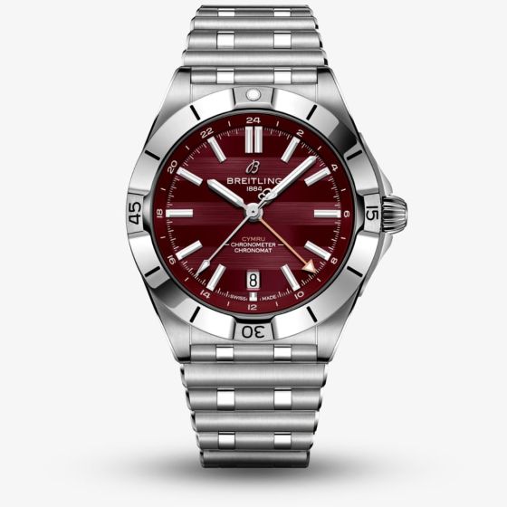 Breitling Mens Chronomat GMT Six Nations Wales Watch A323988B1K1A1