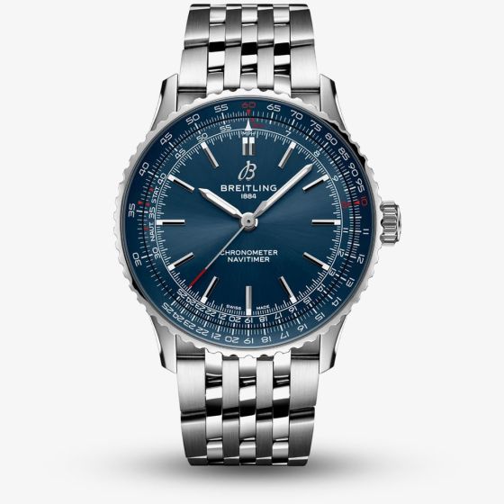 Breitling Mens Navitimer Automatic 41 Blue Dial Watch A17329161C1A1