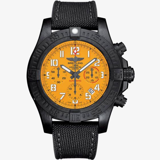 Second Hand Breitling Avenger Hurricane 45 Rubber Strap Watch XB0180E4/I534 253S