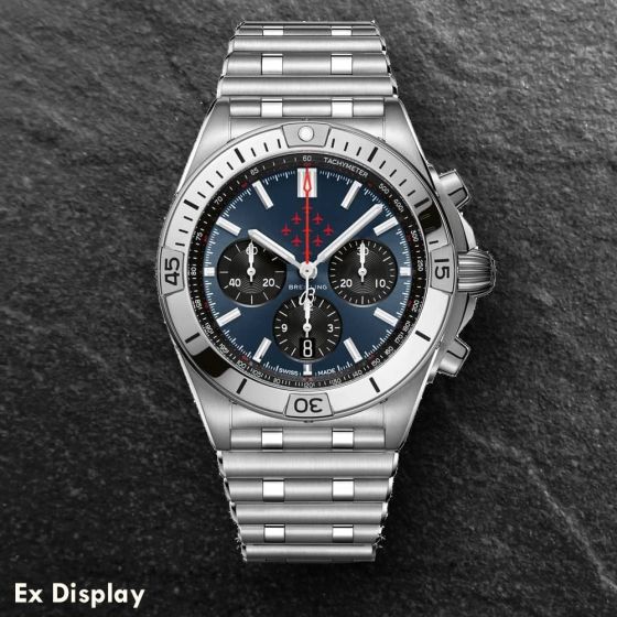 Ex-Display Breitling Mens Limited Edition Chronomat Red Arrows Watch AB01347A1C1A1