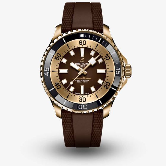 Breitling Mens Superocean III Chocolate Dial Watch N17376201Q1S1