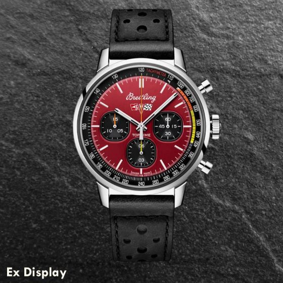 Ex-Display Breitling Top Time Chevrolet Corvette Red Watch A25310241K1X1