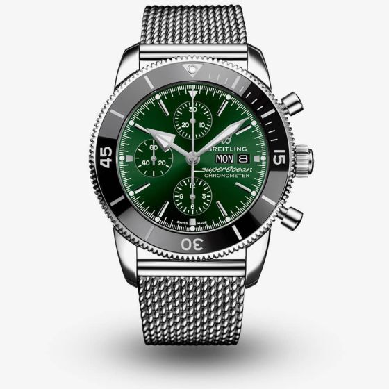 Breitling Superocean Heritage Chronograph 44 Mesh Watch A13313121L1A1