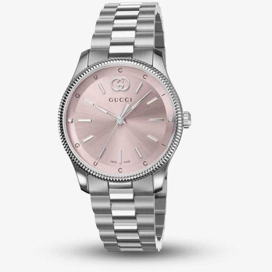 Gucci G-Timeless Pink Dial Watch YA1265061