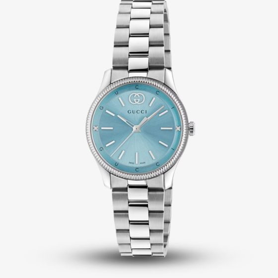 Gucci Ladies G-Timeless Blue Dial Watch YA1265068