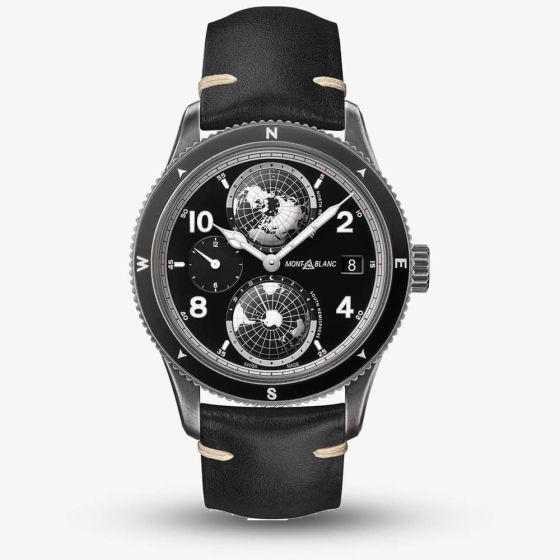 Montblanc Mens Limited Edition 1858 Geosphere UltraBlack Watch 128257