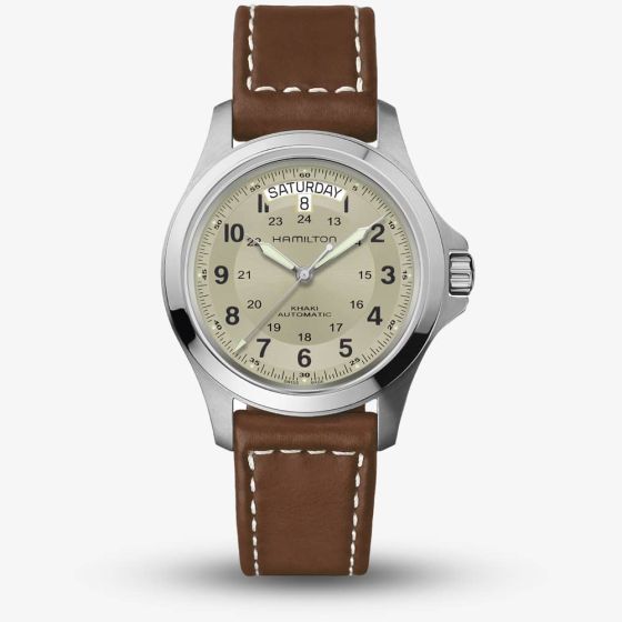 Hamilton Khaki Field King Brown Automatic Watch H64455523
