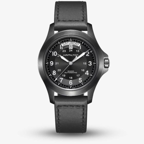 Hamilton Khaki Field King Black Automatic Watch H64465733