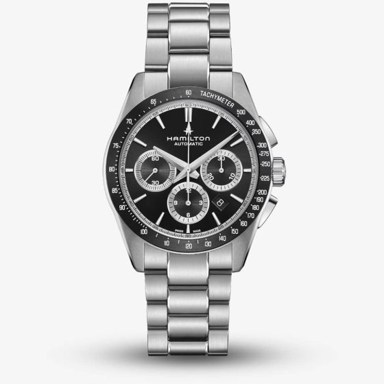 Hamilton Jazzmaster Performer Black Chronograph Watch H36606130