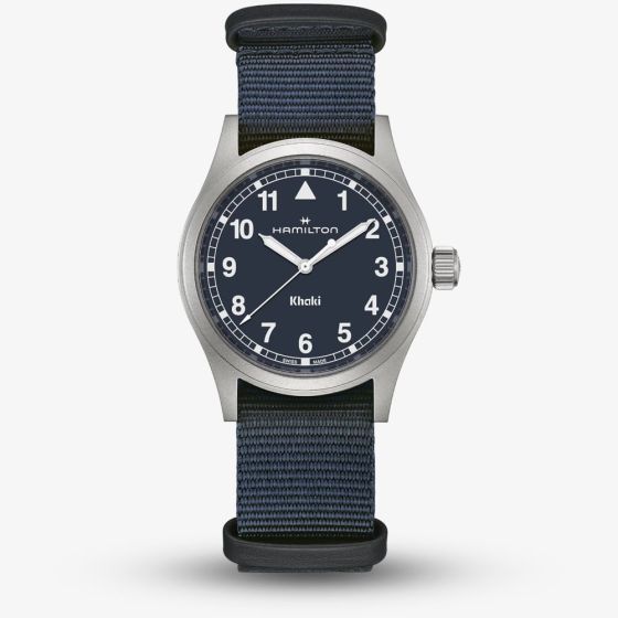 Hamilton Khaki Field Quarz Navy Blue Watch H69401940