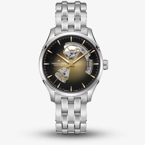 Hamilton Mens Jazzmaster Open Heart Auto 40mm Bracelet Watch H32675101