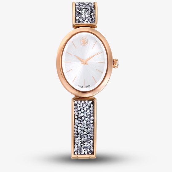 Swarovski Ladies Crystal Rock Oval Watch 5656851