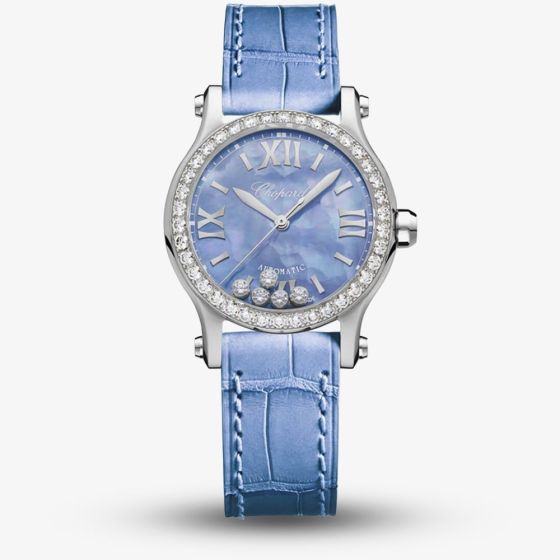 Chopard Ladies Happy Sport 1.26ct Diamond Watch 278573-3010