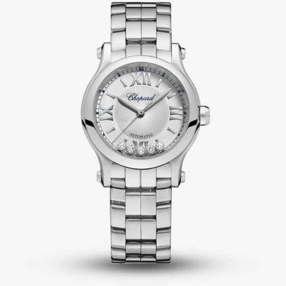 Chopard Ladies Happy Sport 0.14ct Diamond Watch 278573-3012