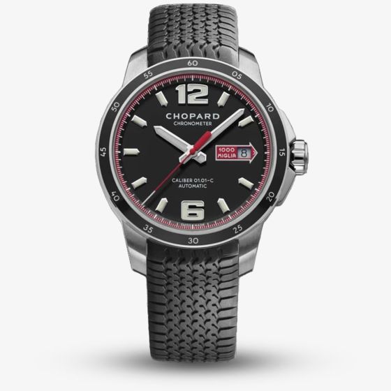 Chopard Mille Miglia GTS Automatic Black Chronometer Watch 168565-3001