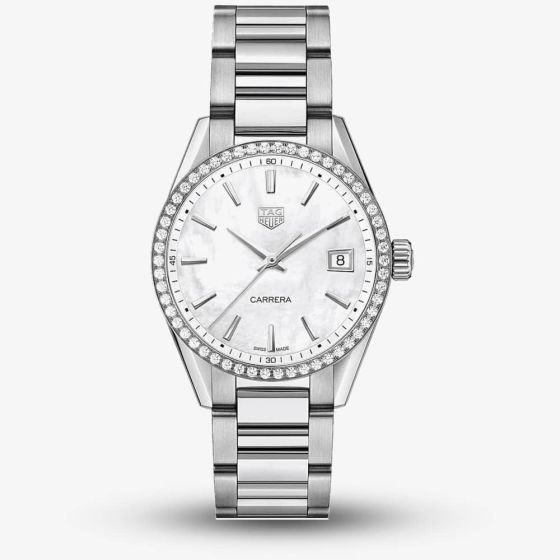 TAG Heuer Ladies Carrera Quartz Diamond Watch WBK1316.BA0652