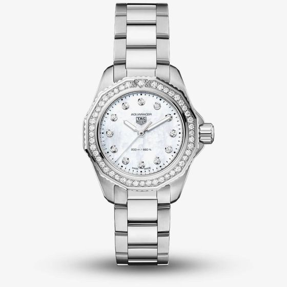 TAG Heuer Ladies Aquaracer Professional 200 Quartz Diamond Watch WBP1417.BA0622