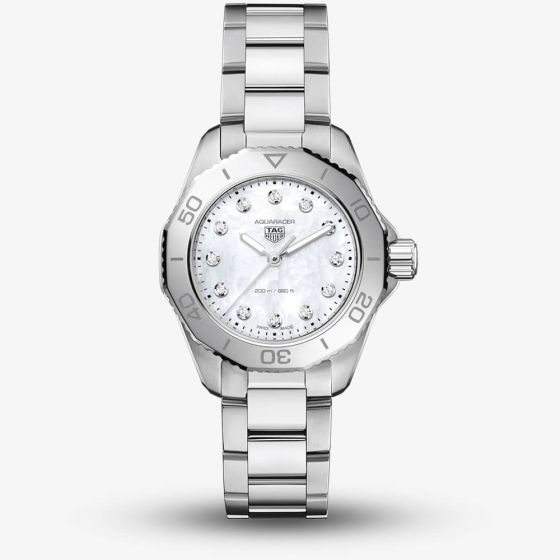 TAG Heuer Ladies Aquaracer Professional 200 Quartz Diamond Watch WBP1416.BA0622