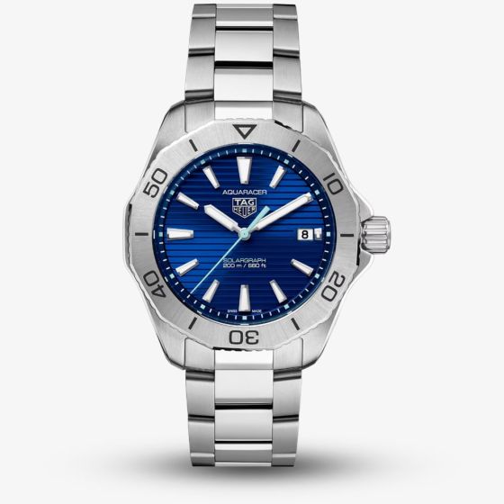 TAG Heuer Mens Aquaracer Professional 200 Solargraph Watch WBP1113.BA0000