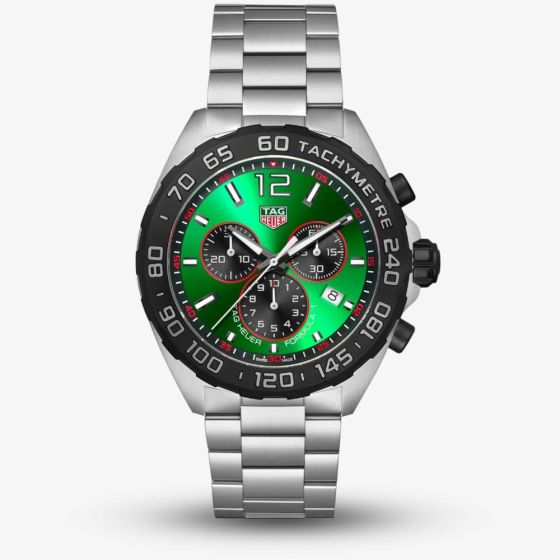 TAG Heuer Formula 1 Green Dial Chronograph Watch CAZ101AP.BA0842