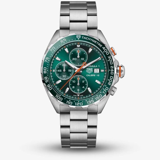 TAG Heuer Formula 1 Chronograph Green Watch CAZ201H.BA0876