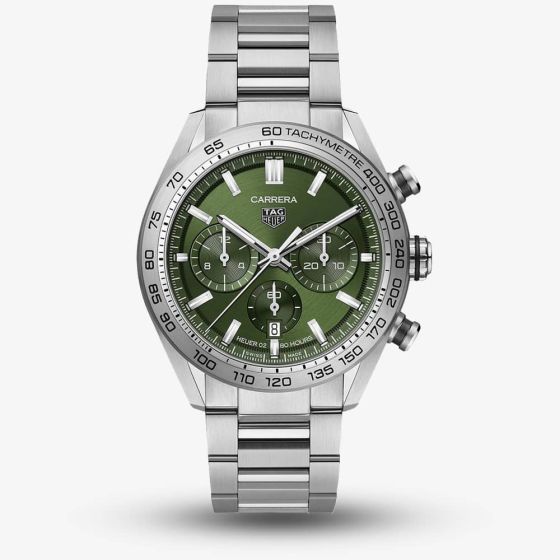 TAG Heuer Mens Carrera Automatic Chronograph Watch CBN2A10.BA0643