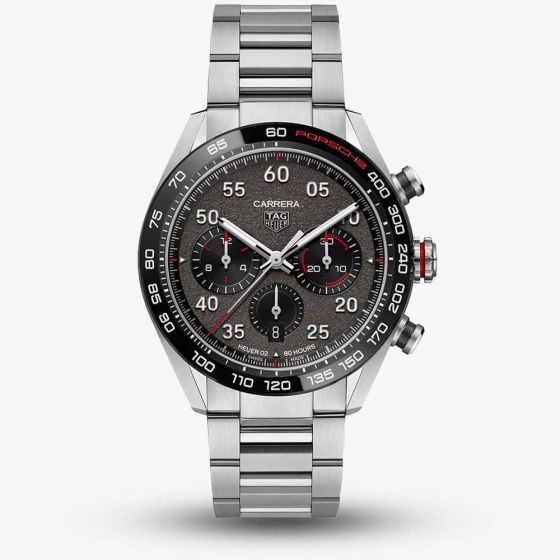 TAG Heuer Mens Carrera Porsche Calibre 02 Special Edition Automatic Chronograph Watch CBN2A1F.BA0643
