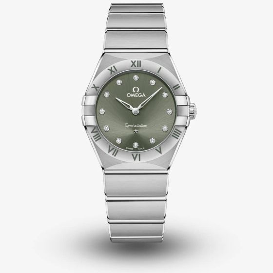 OMEGA Ladies Constellation Green Dial Watch 131.10.28.60.60.001