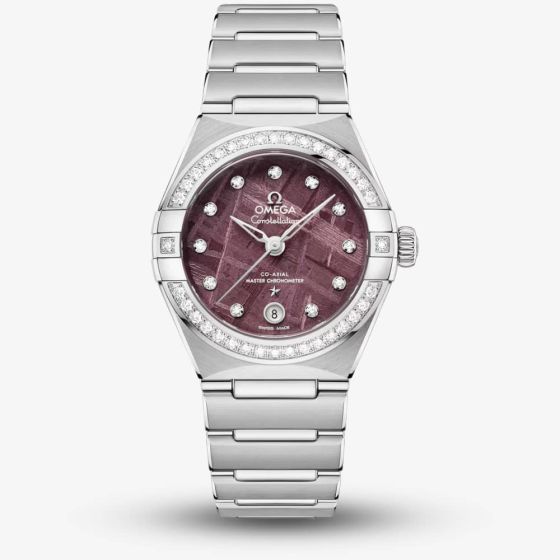 OMEGA Constellation Purple Dial Watch 131.15.29.20.99.001