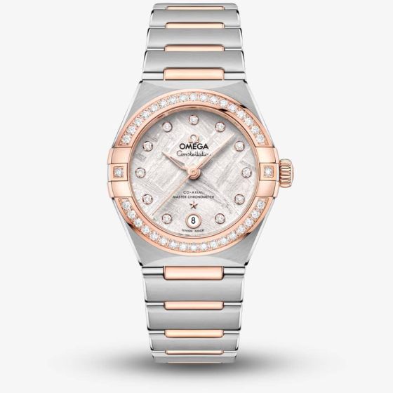 OMEGA Constellation Two Colour Diamond Set Watch 131.25.29.20.99.001