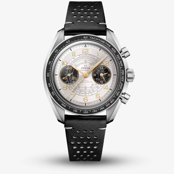 OMEGA Speedmaster Paris 2024 Chronoscope Black Leather Watch 522.32.43.51.02.001