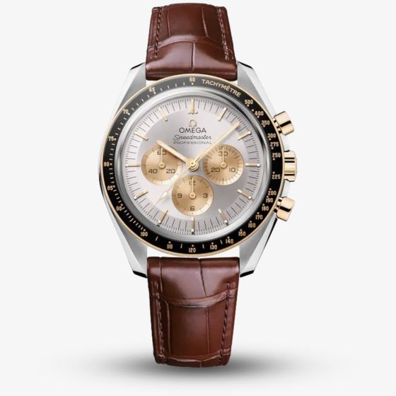 OMEGA Speedmaster Moonwatch Professional Brown Leather Strap Watch 310.23.42.50.02.001