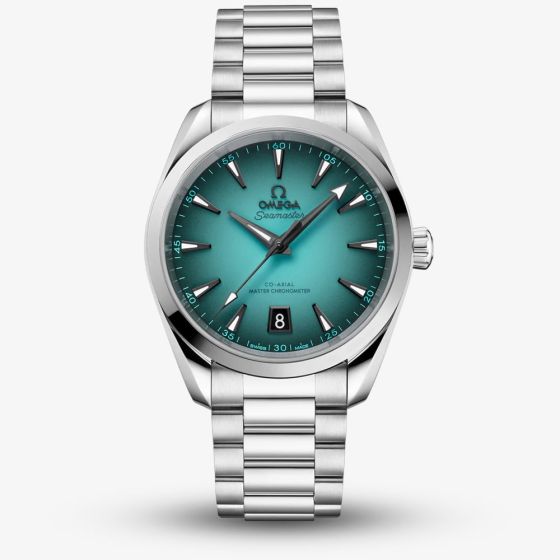 OMEGA Unisex Aqua Terra 150m Blue Dial Watch 220.10.38.20.03.005