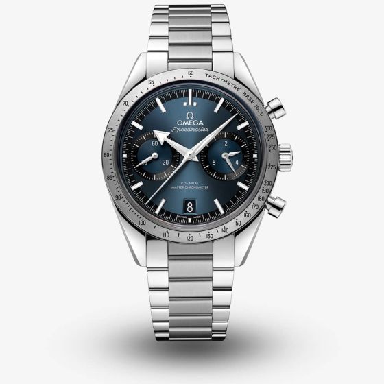 OMEGA Speedmaster 57 Co-Axial Master Chronometer Chronograph Blue Dial Watch 332.10.41.51.03.001